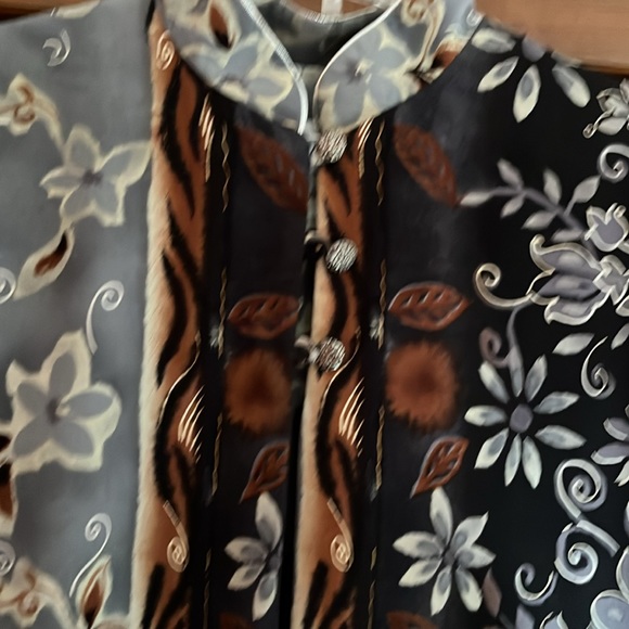 Ruth Norman for Neiman Marcus Maxi Dress Robe Caftan Lounger - Picture 4 of 15